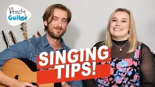 EASY SINGING TIPS FOR BEGINNERS - WHERE TO START? Ft. Megan Sayer