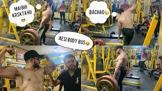 Try at your own risk ft @Sumitisalluneed | my biggest fan | New PR | Back Day🔥 | part - 1