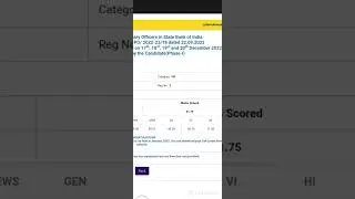 My SBI PO Prelims Scorecard 2023 | CLEARED | #sbipo #sbiporesult #sbipoexam #sbipo2022 #sbipo2023