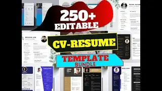Top 250+ Resume Templates for 2021 | Customize Your Own Cv