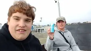 chilling with Rich at the pier