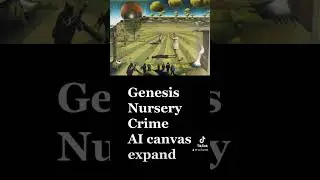 Nursery Crime AI canvas expand #ai #aiart #genesis #progrock #progressiverock #prog #1971 #artrock
