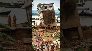 Building Collapse in rural #collapse #disaster
