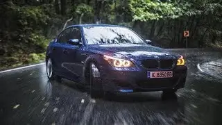BEST of BMW M5 E60 - BURNOUT, DRIFT, REVS! #PART 4