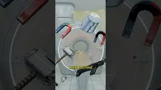 Избегайте ношения металлических предметов рядом с аппаратом МРТ #шорты