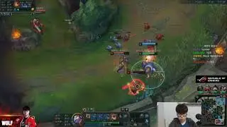 SKT Wolf stream Alistar, KDA 3/1/6. Oct 06, 2018.