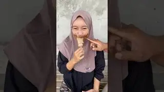 MAKAN ESCREAM BELEPOTAN‼️#minivlog #anakdesa #hiburan #shortvideo #vlog