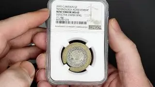 My first ever NGC graded coins - with some AMAZING results including mint error and top pop coins!