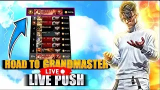 🔴 [Live] Top 1 Grandmaster BR + Cs Rank Push  Top 1-Garena Free Fire!! 🚀