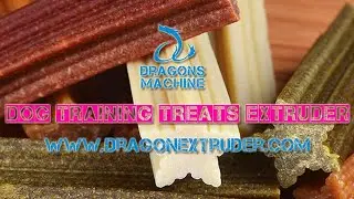 Dog Training Treats Extruder -- to make pet food easier to digest and absorb
