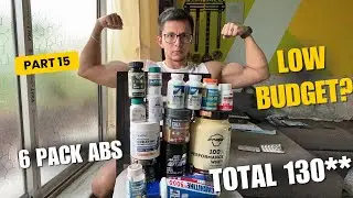 Only 16 Supplements To Get SHREDDED 💥