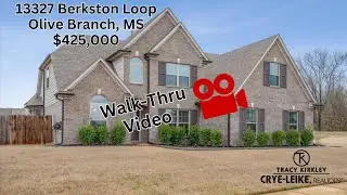 Tour this Olive Branch Dream Home | $425,000 | 5BR & 3BA | Center Hill Schools | Open House March 10