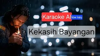 Karaoke cover AI low key : Kekasih Bayangan 