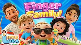 Finger Family Band | Musical Instruments Dance Party for Kids & Toddlers