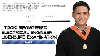 I TOOK REGISTERED ELECTRICAL ENGINEER LICENSURE EXAMINATION!