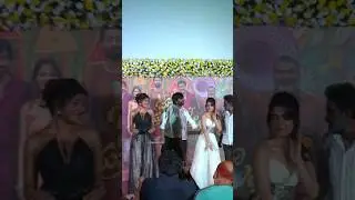 Ravi Teja Dance  🔥With Dimple Hayathi & Ashika Ranganath at #BMW Exclusive Visuals #viral #tranding