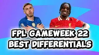 FPL GAMEWEEK 22 BEST DIFFERENTIALS✅ |Fantasy Premier League 2025/26