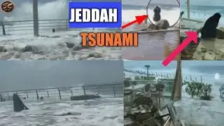 Jeddah Corniche Tsunami or High Tides || Saudi Arabia