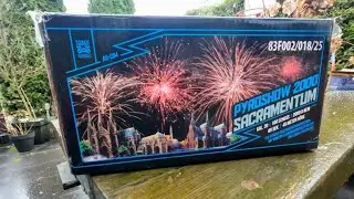 Argento feuerwerk💥Pyroshow 2000 Sacramentum👌