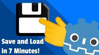 How to Create Saving and Loading in Godot in JUST 7 MINUTES
