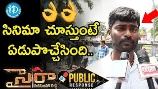 #SyeRaa Public Talk Prasad IMAX | #SyeRaa Public Review | #SyeRaa Public Response | Chiranjeevi