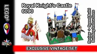LEGO Royal Knight's Castle | LEGO Castle | LEGO 6090 - Review, Speed Build & Instructions Video