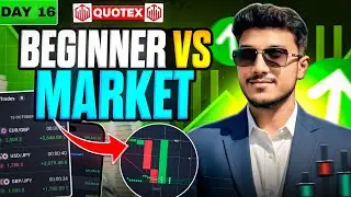 Day 16 Beginner Trader Growth Journey | Quotex Live Trading Strategy