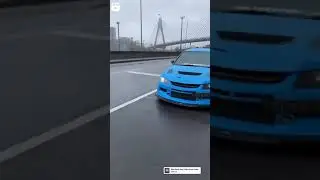 lancer evolution IX sky blue 💙🎶🎵