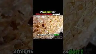 Знаете ли вы, как делают китайский каменный сахар! 🤷&zwj;♂️ #шорты #вирусноевидео #еда #кулинарнаятайна
