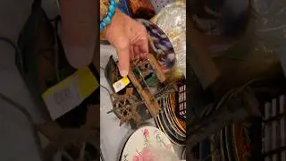 Cool, vintage steamboat music box, rusty and broken 🥹