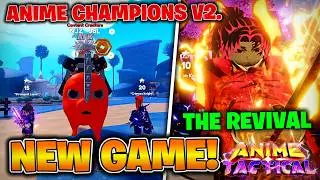 I Played This NEW Anime Roblox Simulator Game... Anime Champions V2? Here's What Happened!