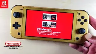 NES Games On Nintendo Switch Lite Gameplay