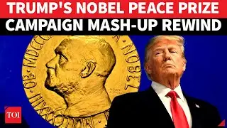 Trump And His Nobel Peace Prize Obsession MASH-UP; 'President Of Peace' After Gaza Truce?