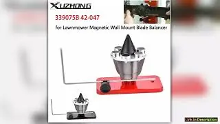 339075B 42047 Mower Blade Balancer Replace Lawn for Lawnmower Magnetic Wall Mount Blade Balancer Ev
