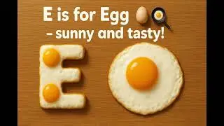 Fun Food Alphabet A&ndash;Z | Learning ABC with Tasty 3D Foods