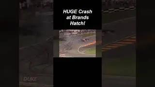 Big Wreck in 86! #racing #wec #crash #crashes #90s #80s #old #merecedes #porsche #youtubeshort