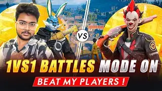 1VS1 With My Guildmates Free Fire Telugu - Anr Gaming - Telugu Gaming Live