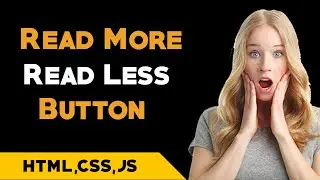read more read less button using html css and javascript || Coding Juice