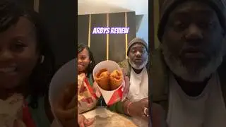 Arby's Peach Eggroll Review #arbys #foodie #foodreview #foodshorts