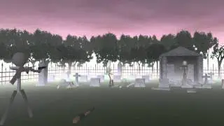 foggy graveyard.wmv