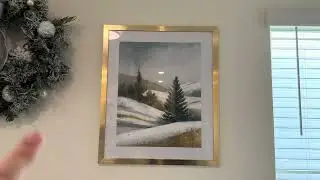 Обзор набора из 2 золотых фоторамок 20x24 | Деревянные рамки для постеров с паспарту для 16x20 и ...