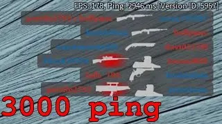 HIGH PING CHALLENGE IN ARSENAL! (Roblox)