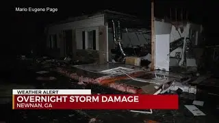 Storm damage reported in Georgia