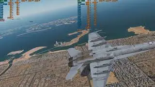 DCS World. 8700K HT off vs on