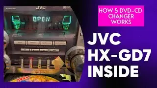 JVC HX-GD7,Cum functioneaza un 5 CD /DVD changer