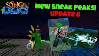 ALL New Sneak Peaks **FULLY EXPLAINED** in King Legacy  Update 8 (Part 2)