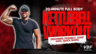 20-Minute Full Body Kettlebell Workout (Beginner-Friendly, Joint Safe, Quick Burn)