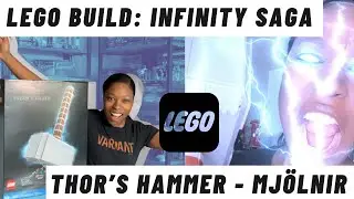 How to build Thor's Hammer from LEGO The Infinity Saga - Mj&ouml;lnir (76209)