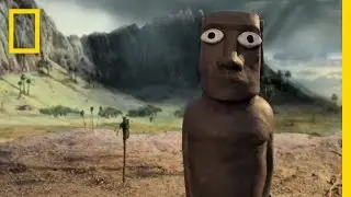 Easter Island Animation&mdash;How Were the Giant Statues Moved? | National Geographic