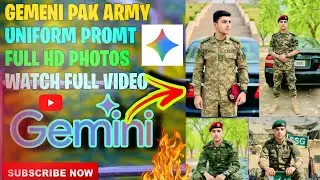 Ai Gemini Photo Editing | Ai Gemini Sa Army Ka Photo Banio | Gemini sa Photo banane ka Trika 2026 